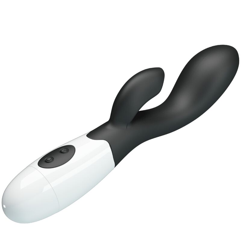 Vibratore G-spot nero PRETTY LOVE BRIGHTY della linea FLIRTATION, design elegante e stimolante, visibile immagine del prodotto.