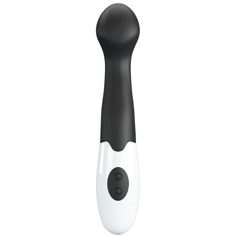 Vibratore G-spot Pretty Love Charles nero con 30 modalità, design elegante e comfort, prodotto della linea Pretty Love Flirtation.