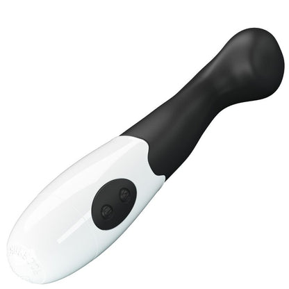 Vibratore G-spot Pretty Love Charles nero con 30 modalità, design elegante e dettagli realistici, per stimolazione mirata.