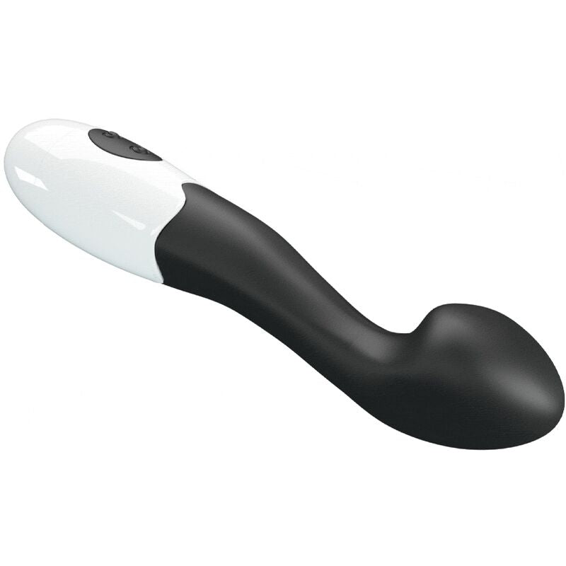 Vibratore G-spot Pretty Love Charles nero con 30 modalità, design elegante e ergonomico, marca Pretty Love Flirtation.