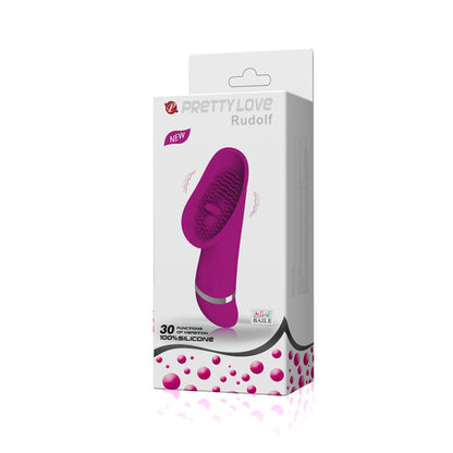 Stimolatore del clitoride Pretty Love Flirtazione Rudolf, design elegante e compatto, ideale per il piacere femminile.