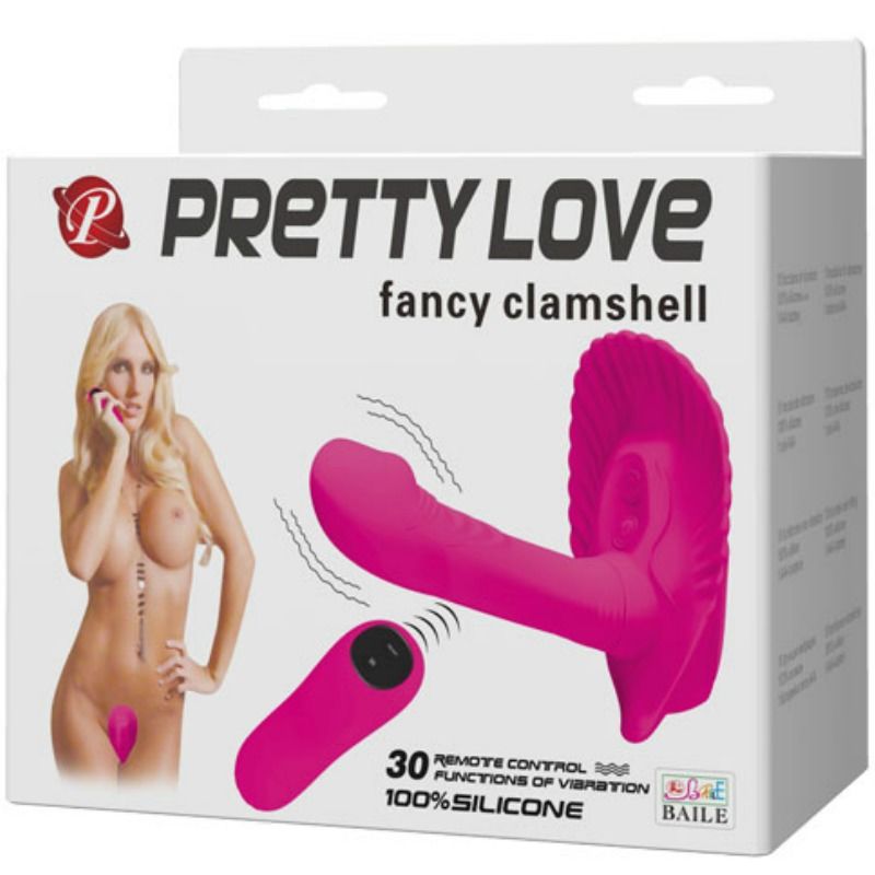 Stimolatore del punto G Pretty Love Flirtation con 30 modalità, design elegante in immagini, dettagli visibili.