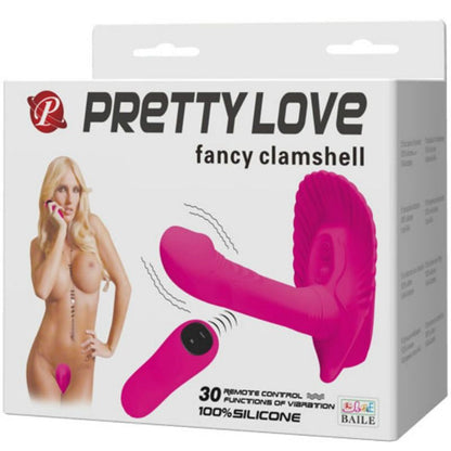Stimolatore del punto G Pretty Love Flirtation con 30 modalità, design elegante in immagini, dettagli visibili.