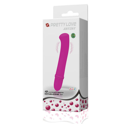 Vibratore Antony di Pretty Love Flirtation, design elegante e moderno, con superficie liscia e setoso, ideale per il piacere personale.