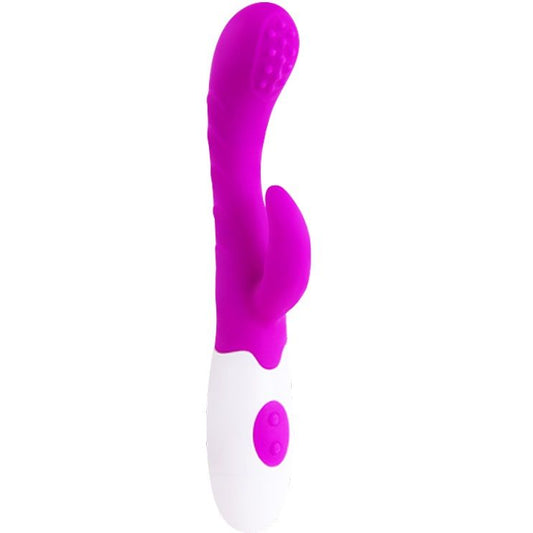 Vibratore PRETTY LOVE FLIRTATION ARTHUR, design elegante e compatto, con superficie liscia e dettagli realistici, in colore nero.