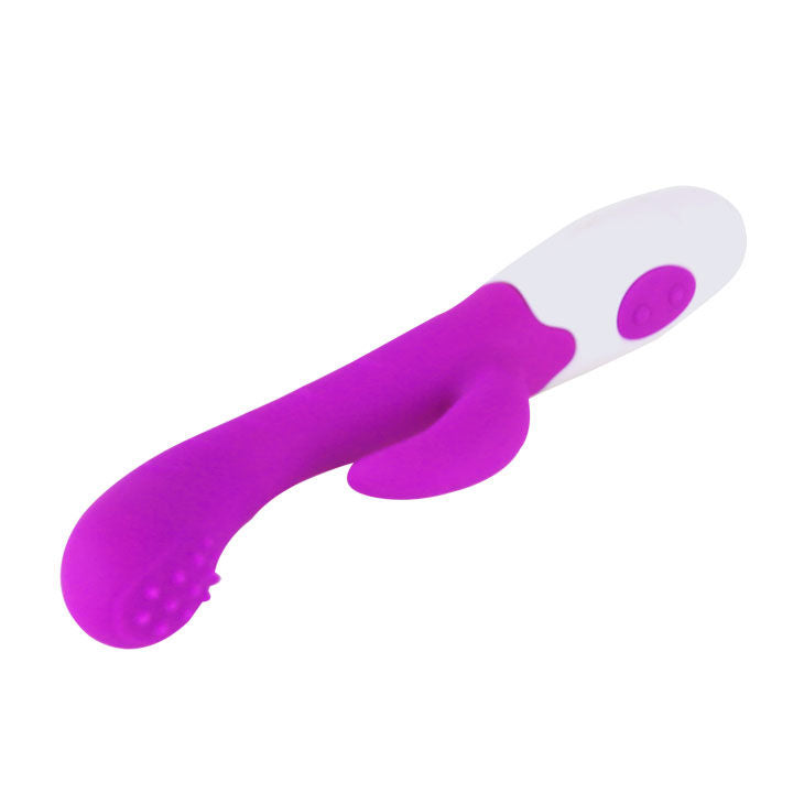 Vibratore PRETTY LOVE FLIRTATION Arthur in silicone rosa, con design ergonomico e superficie liscia, vista frontale su sfondo neutro