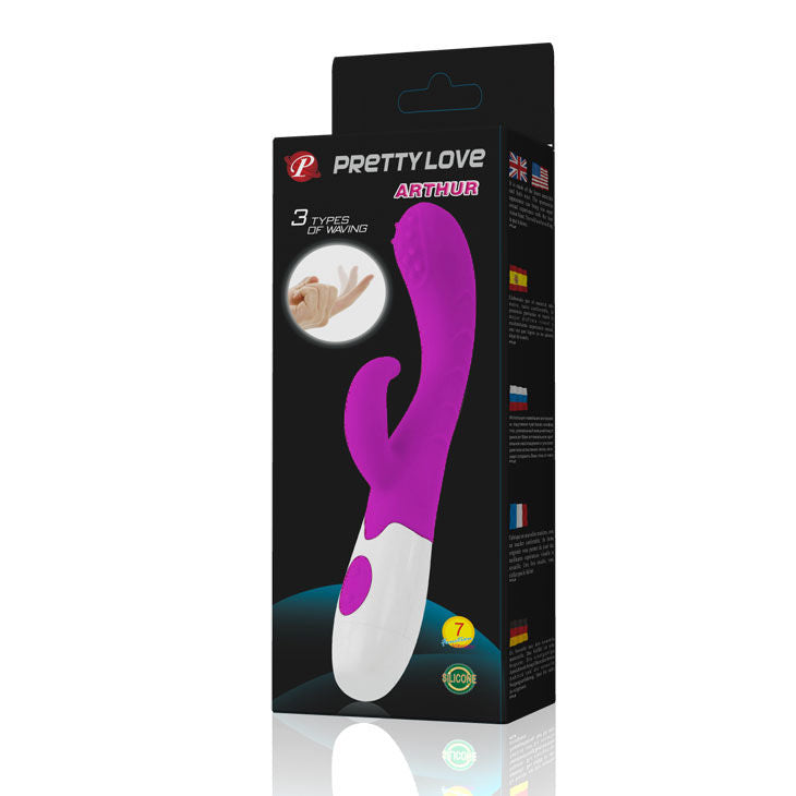 Vibratore Pretty Love Flirtation Arthur, design elegante e compatto, ideale per stimolazione e piacere personale.