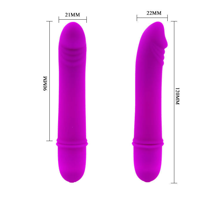 Vibratore femminile PRETTY LOVE FLIRTATION BECK con design elegante e compatto, ideale per piacere e stimolazione.