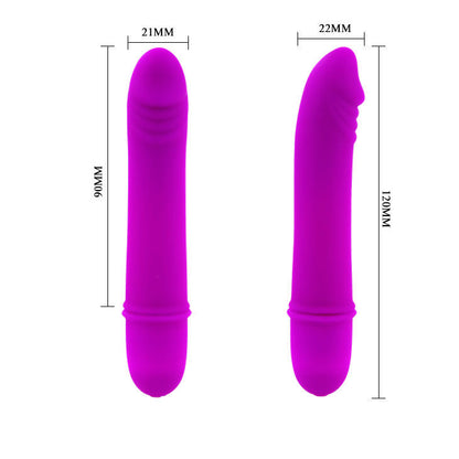 Vibratore femminile PRETTY LOVE FLIRTATION BECK con design elegante e compatto, ideale per piacere e stimolazione.
