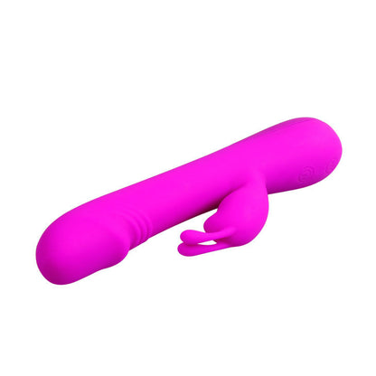 Vibratore con coniglio Clemente della linea PRETTY LOVE FLIRTATION, design elegante e stimolante, ideale per il piacere personale.