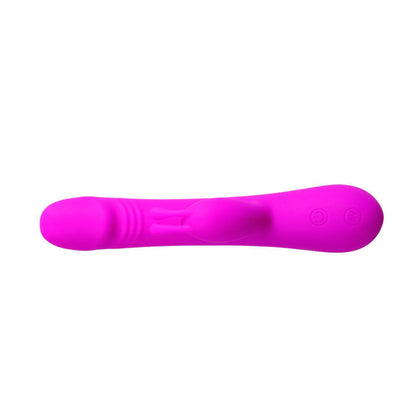 Vibratore con coniglio Clemente di Pretty Love Flirtation, design elegante e dettagli realistici, ideale per stimolazione e piacere.