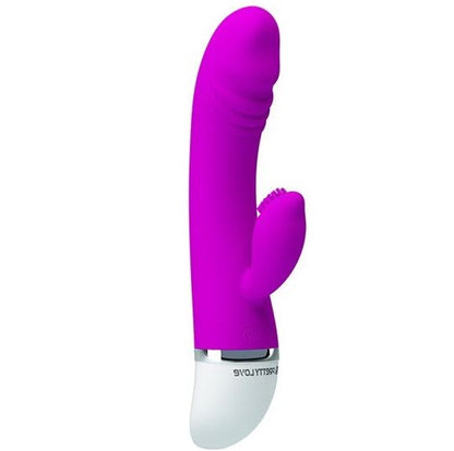 Vibratore con coniglio David di Pretty Love Flirtation, design elegante e dettagli realistici, ideale per piacere personale.