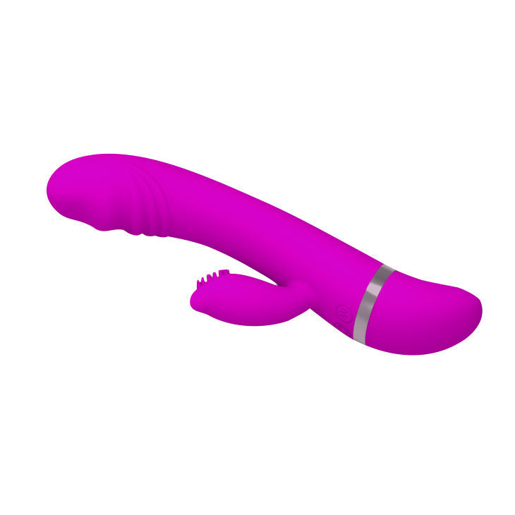 Vibratore con coniglio David di PRETTY LOVE FLIRTATION, design elegante e dettagli realistici, ideale per stimolazione femminile