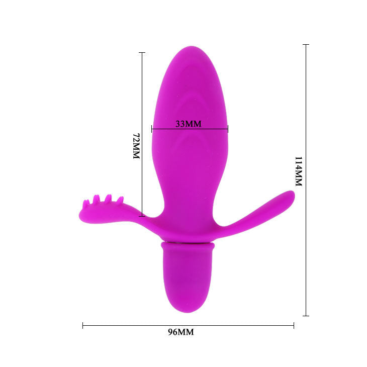Vibratore Pretty Love Flirtation Fitch con design elegante e dettagli in silicone, ideale per stimolazione e piacere personale.