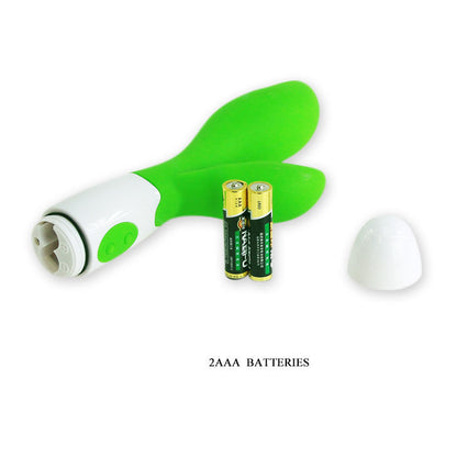 Vibratore vibrante Green PRETTY LOVE FLIRTATION Flirtazone Owen, design ergonomico e color verde, per il piacere personale