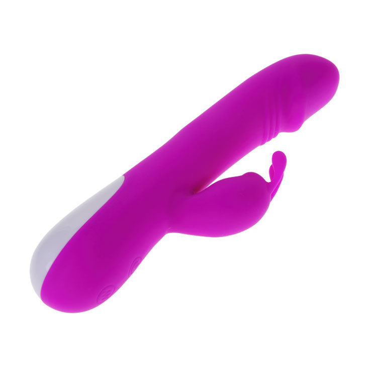 Vibratore Robert della linea Pretty Love Flirtation con stimolatore clitoride, design elegante e dettagli realistici per il piacere.