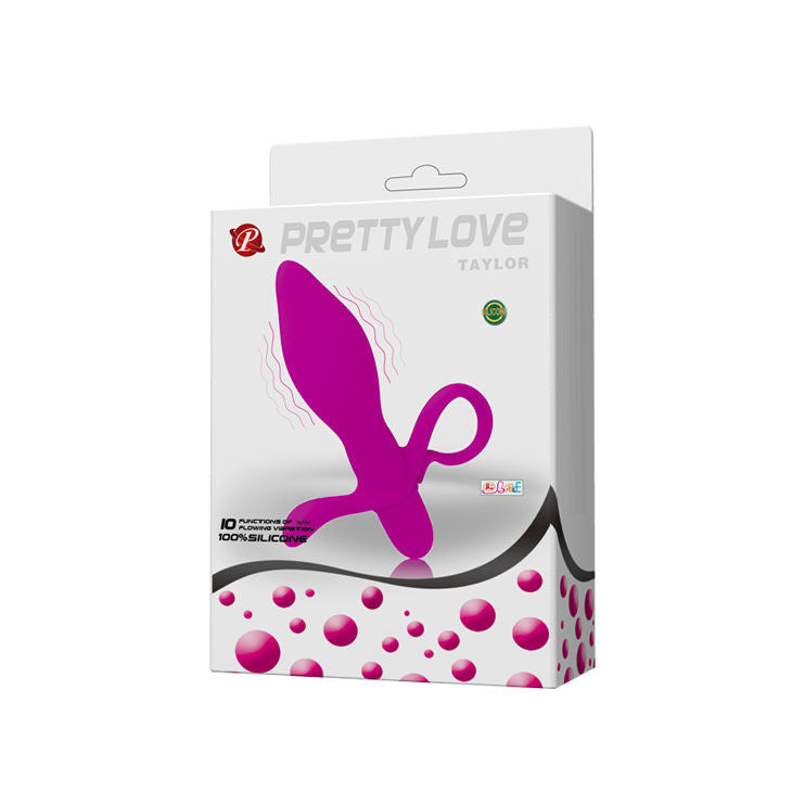 Vibratore stimolante Pretty Love Flirtation Taylor, con design elegante e superficie liscia, ideale per piacere personale.