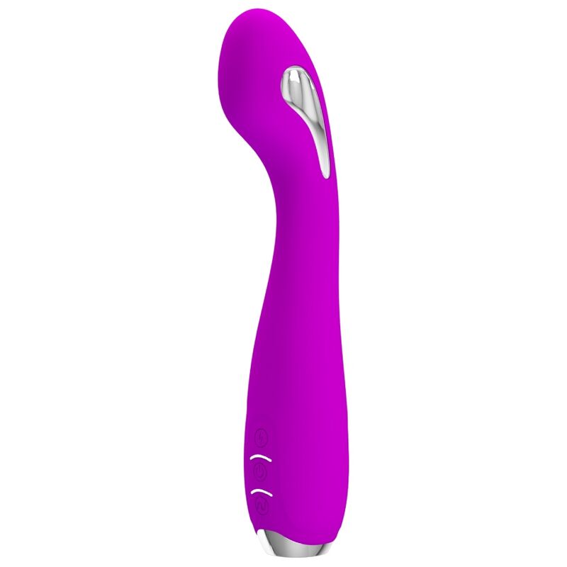 Vibratore Hector di Pretty Love Flirtation in colore viola con controllo tramite app di elettrostimolazione.