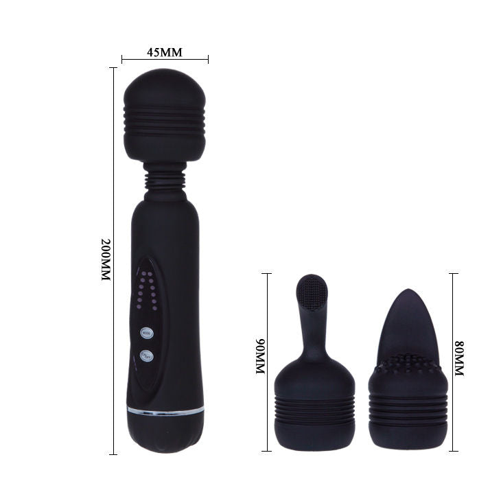 Massaggiatore magico di flirt Pretty Love Flirtation, con design ergonomico e superfici lisce, ideale per il relax e il benessere.