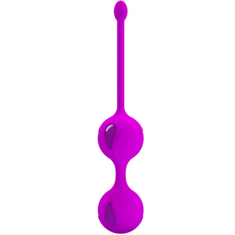 Palle da esercizio Kegel PRETTY LOVE FLIRTATION Tighten Up II, dispositivo per rafforzare i muscoli pelvici femminili, in morbido materiale.