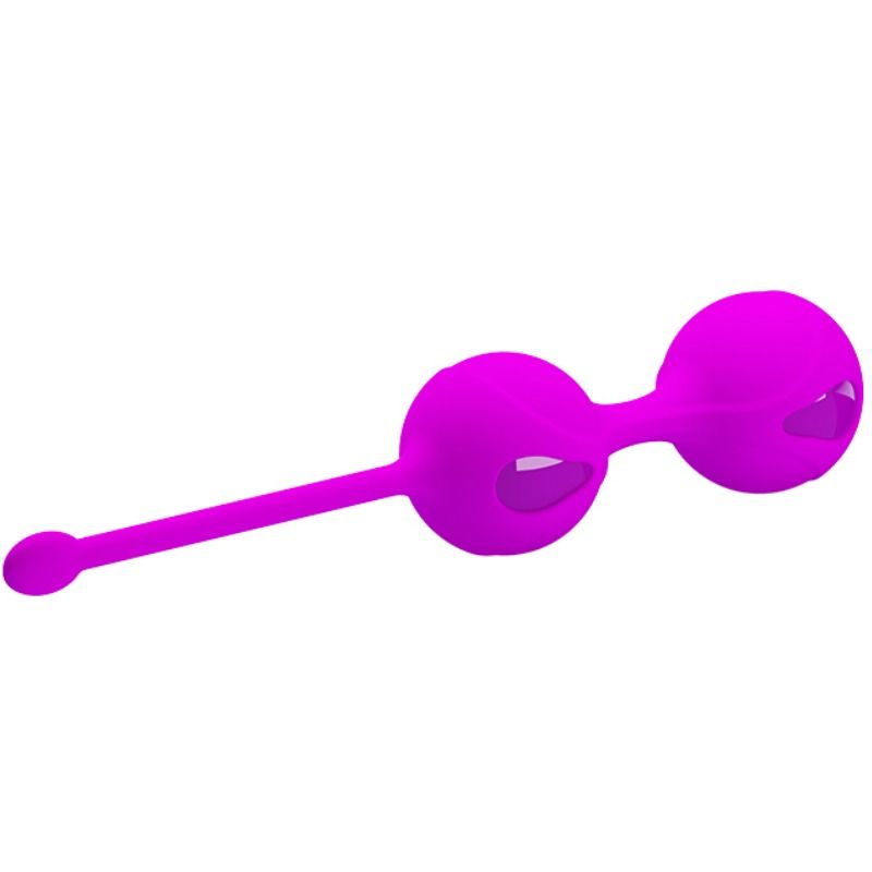 Palle da esercizio Kegel PRETTY LOVE FLIRTATION Tighten Up II, morbide e sicure per il rafforzamento del pavimento pelvico.