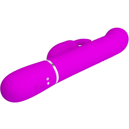 Perle vibranti coniglio Coale viola di PRETTY LOVE FLIRTATION, dispositivo di stimolazione intimo con design elegante e colori vivaci.