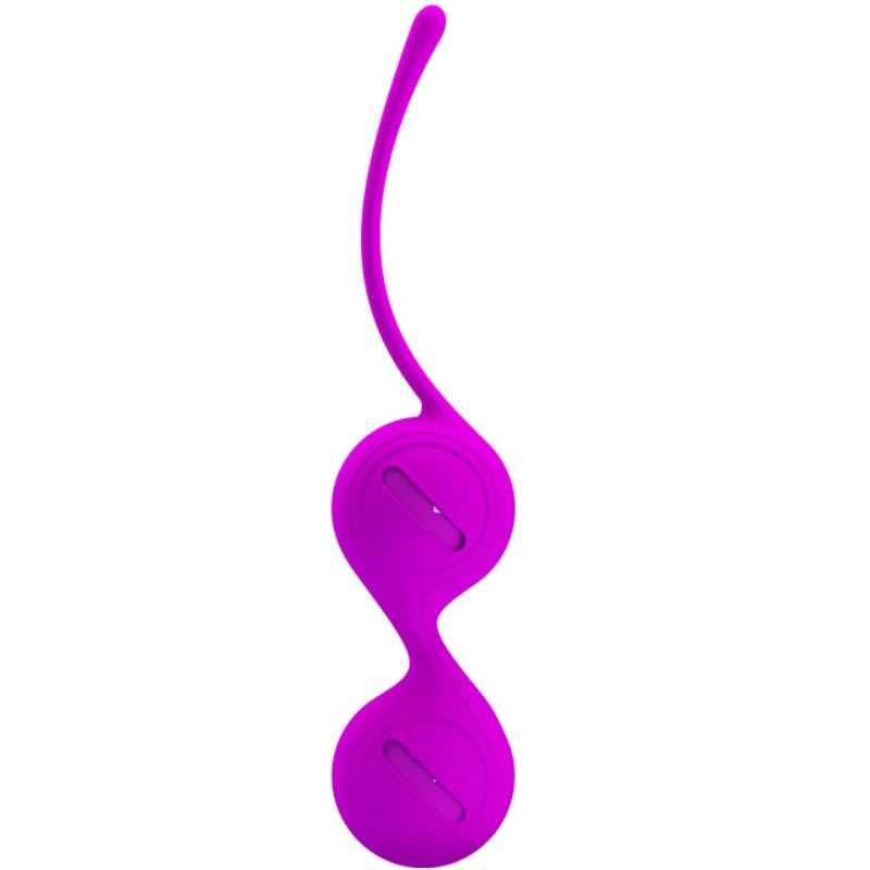 Stringi kegel viola PRETTY LOVE Flirtation con sfere orgasmiche, tessuto morbido e dettagli eleganti, per piacere e benessere intimo.
