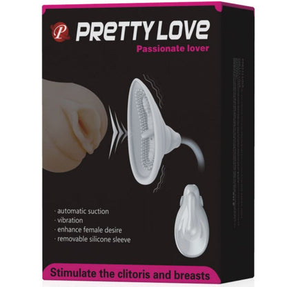Stimolatore di succhiamento e flirt PRETTY LOVE FLIRTATION, design compatto e colorato, ideale per momenti di passione e piacere.