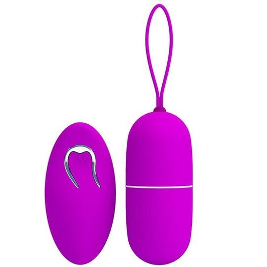 Uovo vibrante PRETTY LOVE FLIRTATION con telecomando e motore da 12V, colorato e compatto, ideale per stimolazione personale