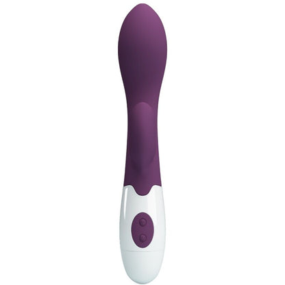 Vibratore G-spot Pretty Love Brighty viola, stimolatore rosa in silicone, con design ergonomico e controllo variabile.