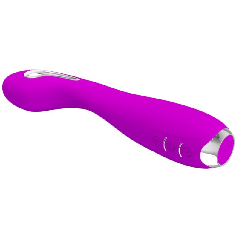 Vibratore elettroshock ricaricabile impermeabile Pretty Love Hector in colore viola, prodotto della linea Flirtation.
