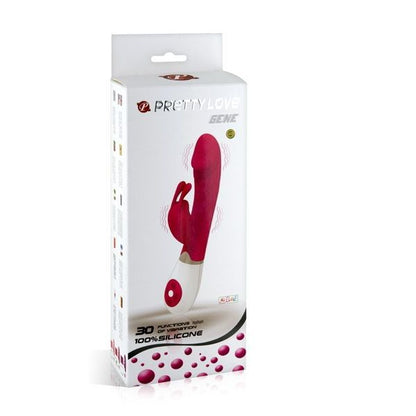 Vibratore flirtante PRETTY LOVE con forma di coniglio, design elegante e dettagli realistici, ideale per il piacere personale.