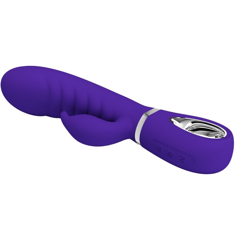 Vibratore multifunzione G-Spot Prescott viola di PRETTY LOVE FLIRTATION, design elegante e stimolante per il piacere.