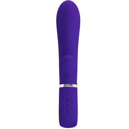 Vibratore multifunzione G-Spot Pretty Love Flirtation Thomas Viola, design ergonomico e color viola per stimolazione.