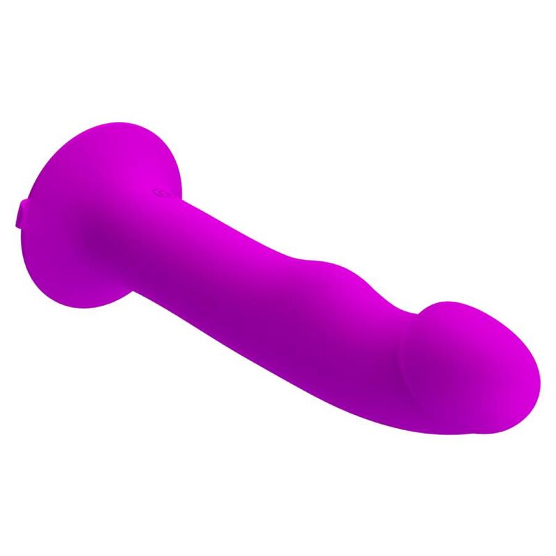 Vibratore Murray e stimolatore del punto G Pretty Love Flirtation di colore viola, design elegante e dettagli realistici.