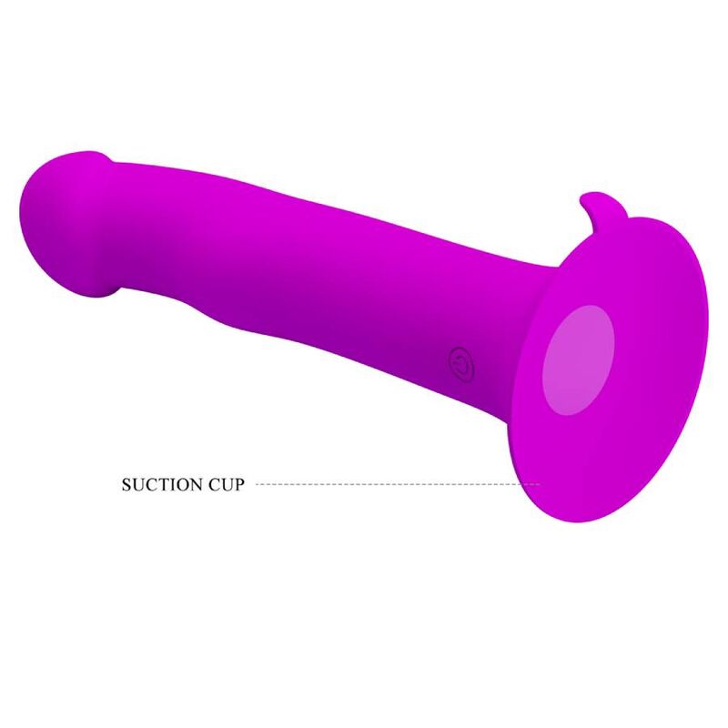 Vibratore Murray e stimolatore del punto G viola di PRETTY LOVE FLIRTATION, design ergonomico e dettagli colorati.