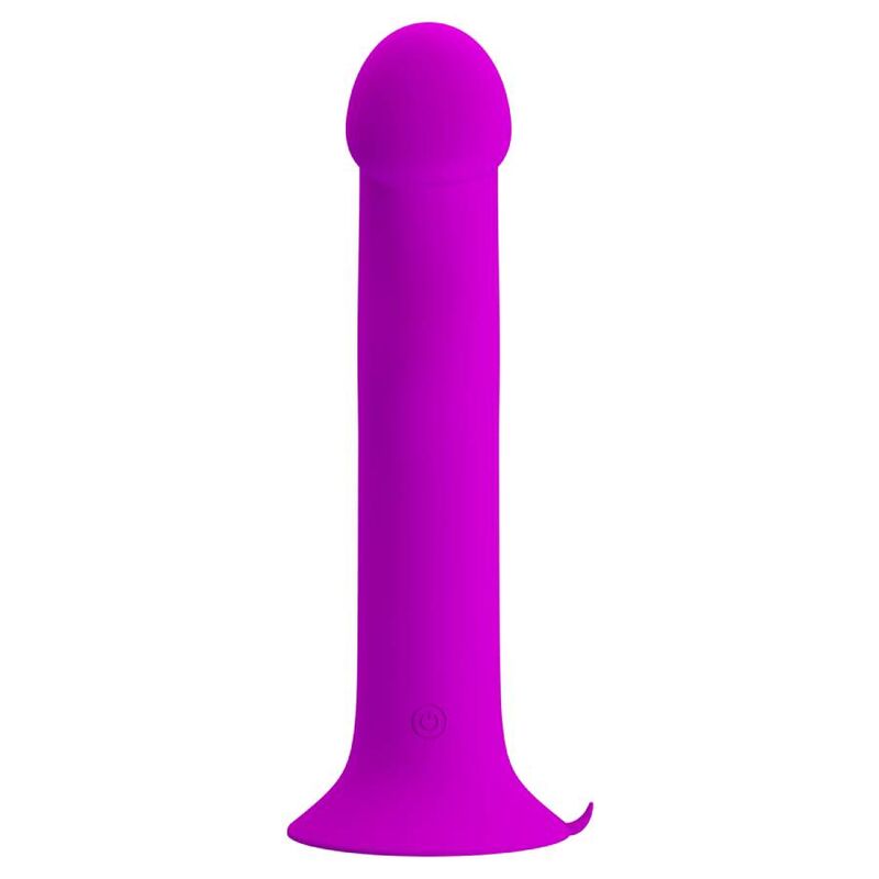Vibratore Murray e stimolatore del punto G viola di PRETTY LOVE FLIRTATION, design ergonomico e dettagli attraenti, immagine frontale
