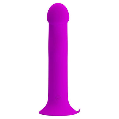Vibratore Murray e stimolatore del punto G viola di PRETTY LOVE FLIRTATION, design ergonomico e dettagli attraenti, immagine frontale