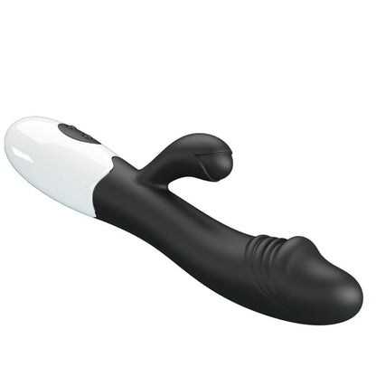 Vibratore G-spot nero PRETTY LOVE Flirtation, design compatto e ergonomico, ideale per stimolazione mirata e piacere personale.