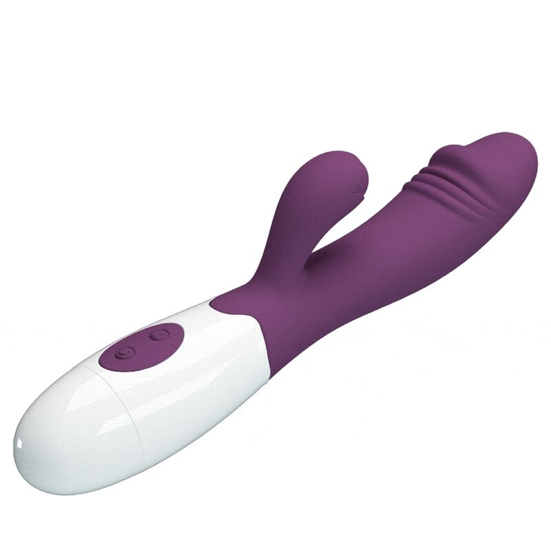 Vibratore G-spot viola PRETTY LOVE FLIRTATION, design ergonomico e stimolante, ideale per piacere e relax.