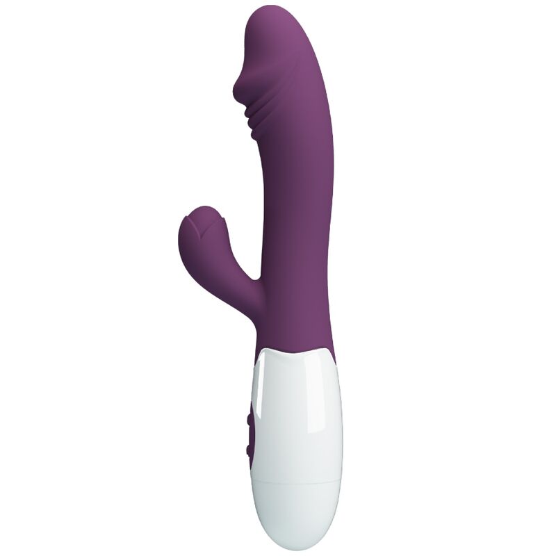 Vibratore G-Spot viola Pretty Love Flirtation, design compatto e ergonomico, ideale per stimolazione interna.