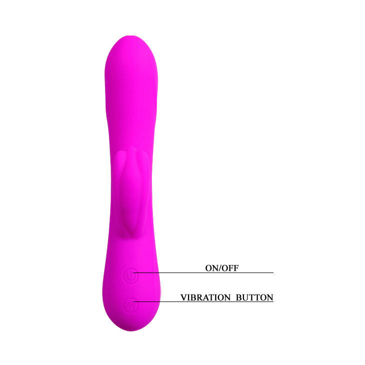 Stimolatore vibratore a barretta di PRETTY LOVE FLIRTATION, con design compatto e dettagli ergonomici per il piacere.
