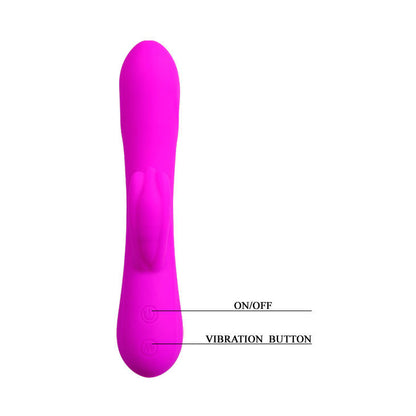Stimolatore vibratore a barretta di PRETTY LOVE FLIRTATION, con design compatto e dettagli ergonomici per il piacere.