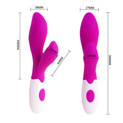 Stimolatore vibratore Pretty Love Newman, dispositivo di stimolazione con design elegante e funzionale, marchio Pretty Love Flirtation