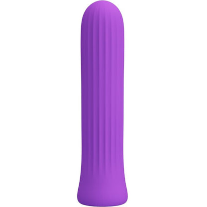 Vibratore stimolatore Blanche di Pretty Love High Grade di colore lilla, con design ergonomico e dettagli eleganti.