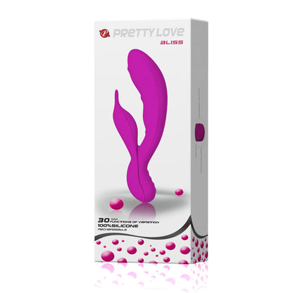 Massaggiatore Pretty Love Lilla Bliss di alta qualità, con design ergonomico e dettagli in colore lilla, ideale per massaggi rilassanti