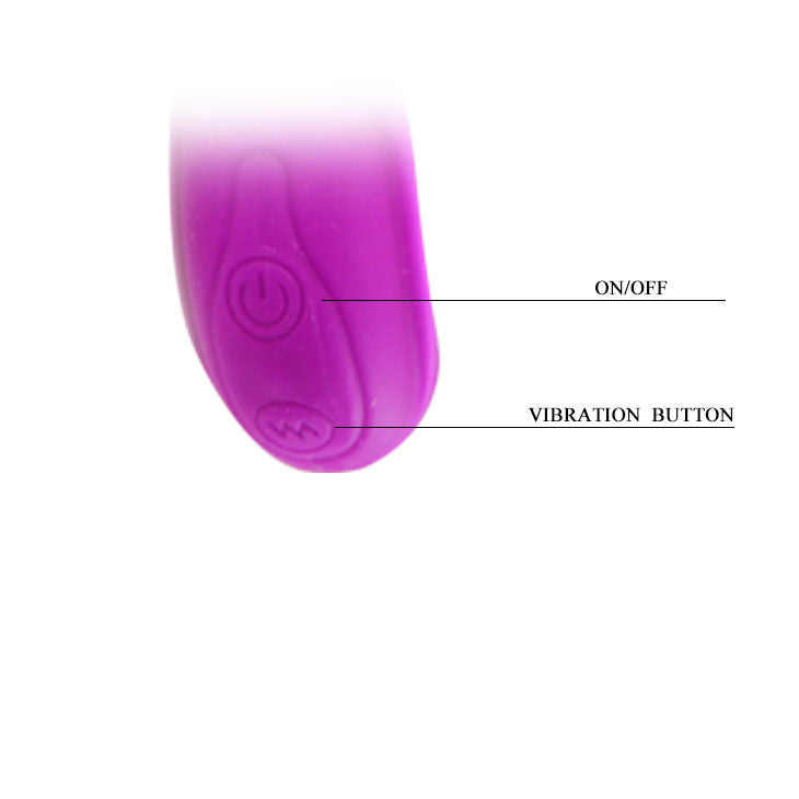 Massaggiatore Pretty Love Lilla Bliss di alta qualità, con design ergonomico e dettagli in morbido materiale viola.