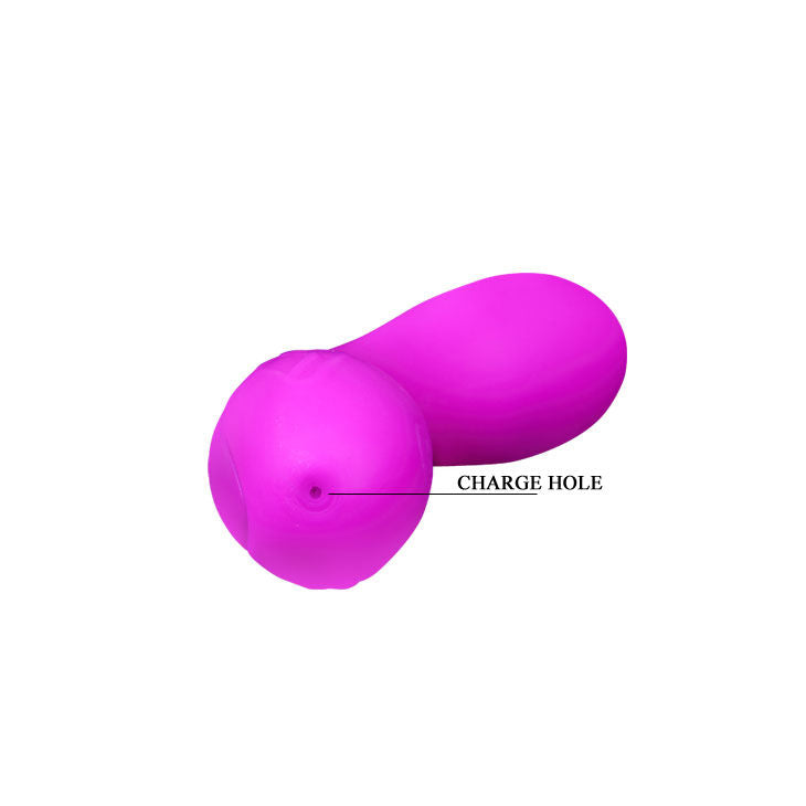 Massaggiatore Lilla Tony di PRETTY LOVE HIGH GRADE, dispositivo portatile con design ergonomico e superficie liscia per relax.