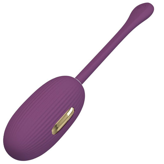 Pallina vibrante ricaricabile viola PRETTY LOVE SMART DOREEN UOVO, dispositivo di piacere elegante e resistente.