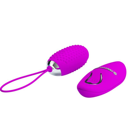 Vibratore a forma di uovo PRETTY LOVE JOANNA con telecomando e 12 modalità di vibrazione, marchio PRETTY LOVE SMART.